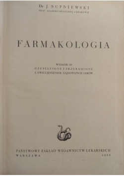 Farmakologia 1950 r.