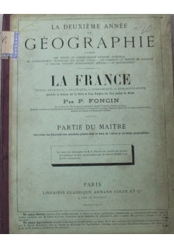 La Deuxieme Annee de Geographie ok 1887 r.