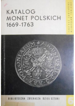 Katalog monet polskich 1669 1763