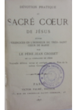Sacre Coeur de Jesus, 1873 r.