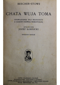 Chata wuja Toma ok 1912 r.