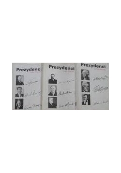 Prezydenci, zestaw 3 książek
