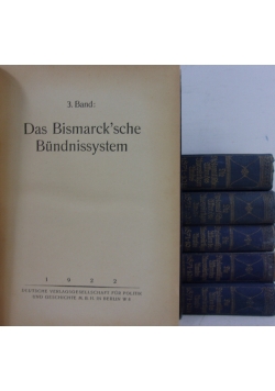 Die Diplomatischen Akten ,zestaw 6 książek, ok. 1927r.