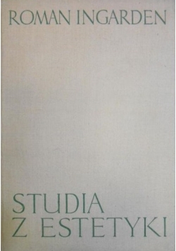 Studia z estetyki, Tom 3