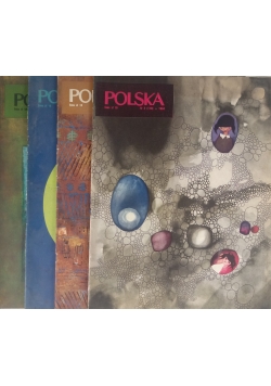 Polska, zestaw 4 numerów