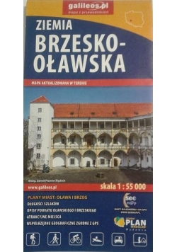 Mapa - Ziemia Brzesko-Oławska 1:55 000