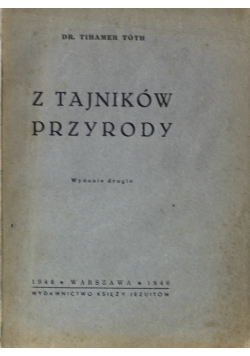 Z Tajników przyrody 1946r