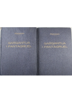 Gargantua i Pantagruel 2 książki 1949 r.