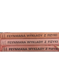 Feynmana wykłady z fizyki 3 tomy