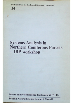 Systems Analysis in Northern Coniferous Forests