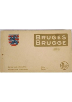Pocztówki: Bruges Brugge, 20 sztuk