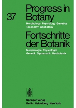 Progress in Botany Fortschritte der Botanik 37