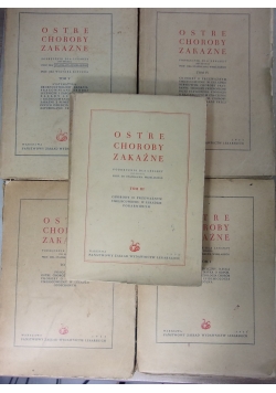 Ostre choroby zakaźne, 5 tomów