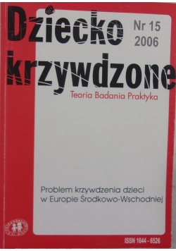 Dziecko krzywdzone, nr. 15