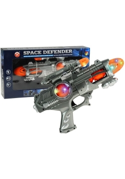 Pistolet Space Defender światło dźwięk