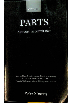 A Study in Ontology