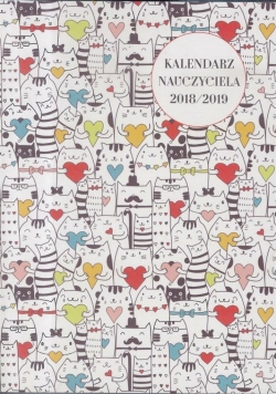 Kalendarz Nauczyciela A5 2018/2019 PCV koty