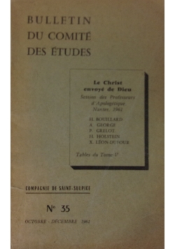 Bulletin du Comite des Etudes