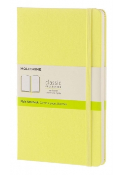 Notes Classic 13x21 tw. gładki- cytrynowy MOLESKIN
