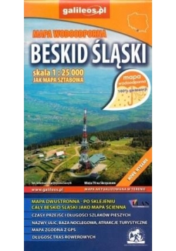 Mapa wodoodporna - Beskid Śląski 1:25 000