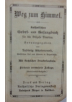 Weg zum Himmel,  1906 r. , miniatura