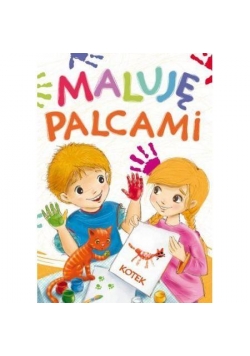 Maluję palcami. Kotek