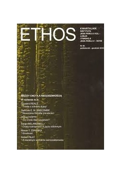 Ethos nr 92 między cnotą a niegodziwością