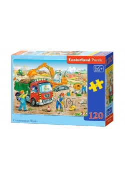 Puzzle 120 Roboty budowlane CASTOR