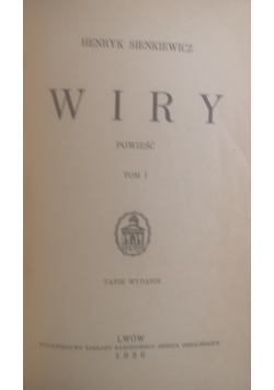 Wiry, Tomy I i II,1936r.