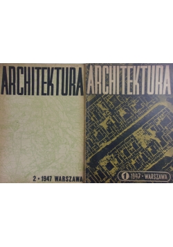 Architektura, Tom 1 i 2, 1947 r.
