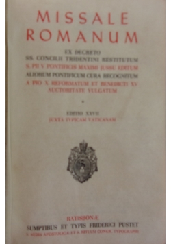 Missale Romanum 1951r.