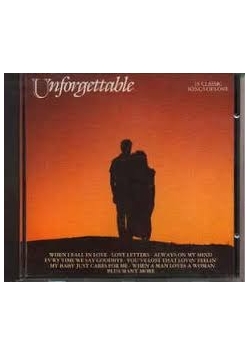 Unforgettable, płyta CD