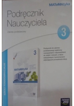 Podręcznik nauczyciela, zakres podstawowy 3. Matematyka