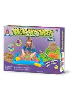 Magiczny piasek - Zestaw z tacką Zamek