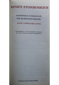 Neues Stundenbuch 2