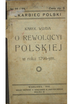O rewolucyi Polskiej 1916 r