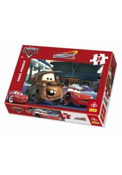 Puzzle 30 Auta Na stacji benzynowej TREFL