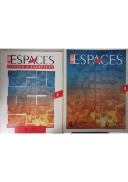 Le Nouvel Espaces 1/ Le Nouvel Espaces Cahier d'Exercices  1 - zestaw 2 książek