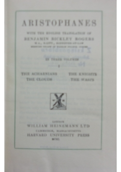 The Loeb Classical Library ,1950 r.