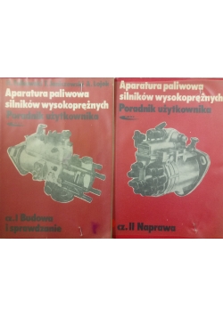 Aparatura Paliwowa silników wysokoprężnych ,Cz.I i II