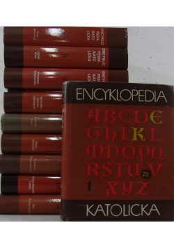 Encyklopedia Katolicka,10 tomów + suplement