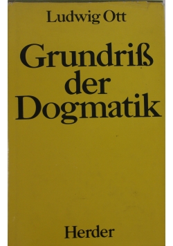 Grundriß der Dogmatik