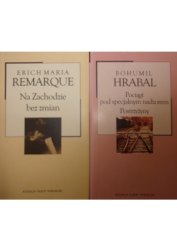 Pociągi pod specjalnym  nadzorem /Na zachodzie bez zmian