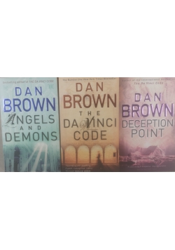 Dan Brown, Zestaw 3 książek