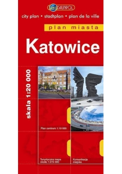 Plan Miasta DAUNPOL. Katowice br