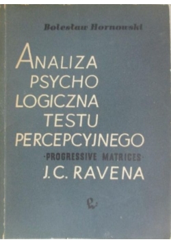 Analiza psychologiczna testu percepcyjnego