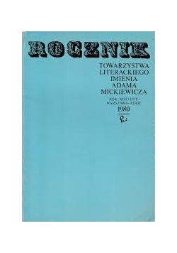 Rocznik Towarzystwa Literackiego Imienia Adama Mickiewicza