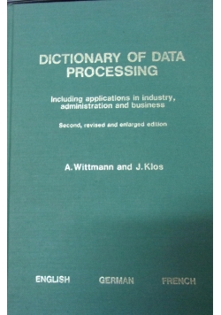 Dictionary of data processing