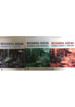 Mechanika ogólna, zestaw 3 książek