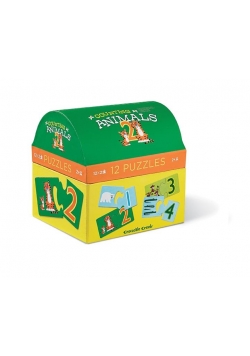 Puzzle 12 el. - Nauka liczenia